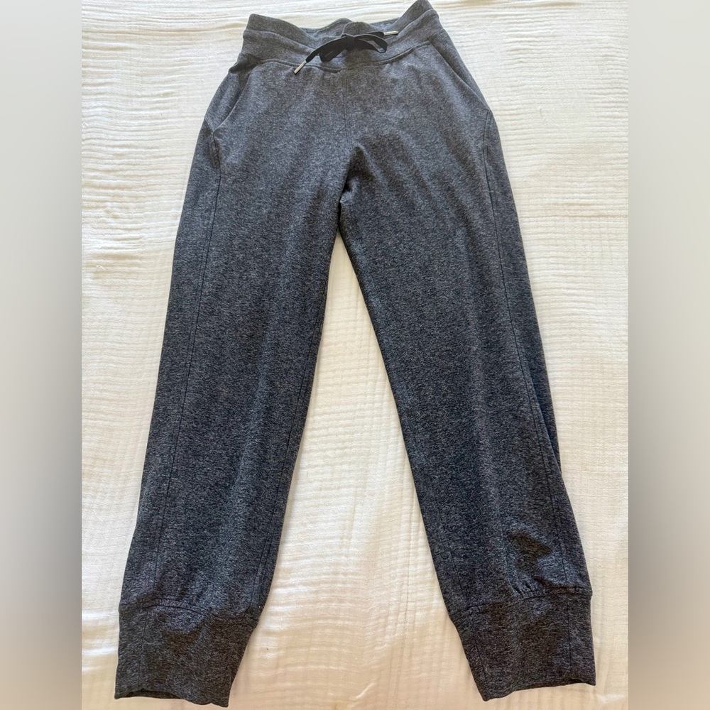 Lululemon Ready To Rulu Jogger 29” Heathered Raceway Gray Black Size 2